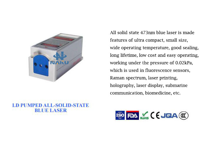 473nm High Stability Blue Laser 1~100mW